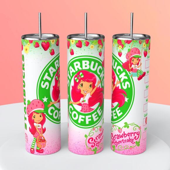Strawberry Shortcake 20oz tumbler - Picture 1 of 1